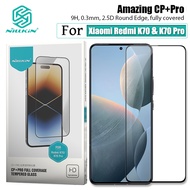 Nillkin 2.5D Đầy Đủ Vỏ Bọc Kính Cường Lực Cho Xiaomi Redmi K70 / K70 Pro / Poco F6 Pro Miếng dán màn