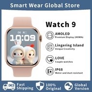Smart Watch IW9 Mini 41/45mm Watch 9 Lovers Men's and Women's Sports NFC IP68 Waterproof Sports Smart Watch for iOS and Android