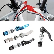 Aluminium Alloy Quick Release MTB Bike Bicycle Seat Post Clamp Seatpost Skewer Bolt Cycling D-35