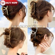 GOOD Hair Claws Pearl Big Claw Clip Metal Square Hairpins Metal Catch Shark Headdress Hair Clip Acce