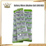 Baterai Jam Kancing Bulat LR41/AG3 Watch Battery / Baterai LR41 1.55V