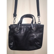 Pre-loved Bucks and Leather Mini Shoulder Bag
