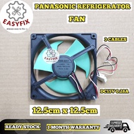 (9.2CM) DC12V 0.23A PANASONIC REFRIGERATOR FAN PETI SEJUK PETI AIS KIPAS PETI SEJUK 2 WIRE NR-B191M-S7