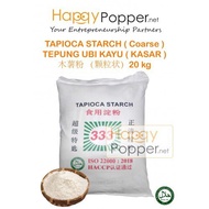 HAPPYPOPPER Original Tapioca Starch 333 Coarse Tepung Ayam Gunting Ubi Kayu Kasar Rangup Cap Fried C