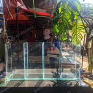 Etalase/Aquarium kaca buah/jus/pajangan/dll  80x15x40