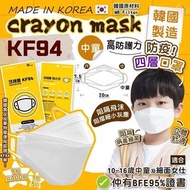 韓國crayon mask KF94 中童防疫四層口罩-1組20包共100個