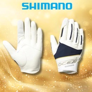 SHIMANO OCEA Casting Pro Glove GL-062Y Navy M 2005 Model｜Direct From Japan