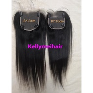 25cm to 50cm length and 10*10cm 13*13cm base full hand tied transparent lace invisable base breathab