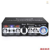 2-Channel Home Theater Stereo Amplifier Audio Power Amplifier High Power BT5.0 Amplifier for Home Th