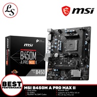 MSI MOTHERBOARD B450M a Pro Max II DDR4