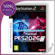 PS2 Game - PES2026 Summer Eropa League Update With Radar Version