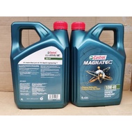 （100％ ORIGINAL）New Packing Castrol Magnatec 10W-40 Semi Synthetic Engine Oil (4 LITRE)