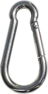 Daidohant 10102025 Stainless Steel Spring Hook (Spring Type) [5x50] (A) 50x(B) 25x(C) 7mm [SUS304] (