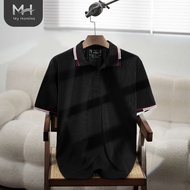 Bigsize men's polo shirt 55kg - 115kg crocodile cotton fabric, model TRACO - My Homies