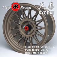 Atara Racing KYODAI 15x9 4x100 Bronze Sandblast