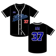 Baemon babymonster asa baby monster kpop Korean Black baseball jersey