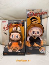 Mokoko萬聖節 + Labubu南瓜