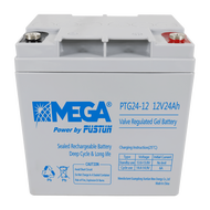 Battery GEL แบตเตอรี่ เจล Deep Cycle GEL Battery ยี่ห้อ PUSTUN ขนาด 12V ความจุ 24-38-65-100-200Ah อายุการใช้งานยาว 1500 รอบ รับประกันความจุเต็ม มีการรับประกัน