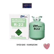 DY22 REFRIGERANT R22 AIRCOND GAS - 13.6KG/CAN