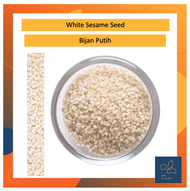 White Sesame Seed (Imported)  500g 1Kg / Bijan Putih / 白芝麻 （进口）