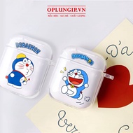 Airpods 1 2 3 pro 2 i12 Doraemon headphone case airpods case airpods transparent silicon
