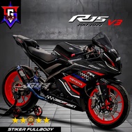 Decal r15 v3 motorbike decal sticker r15 v3 fullbody sticker striping yamaha r15 v3 fullbody