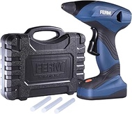 FERM GGM1003 Li-Ion Battery Glue Gun 7.2 V - 1.5 Ah - Includes 6 Glue Cartridges and Charger