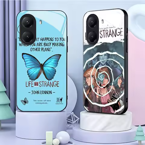Life Is Strange Tempered Glass Phone Case for Xiaomi Poco M7 M8 X7 X8 Pro Max X6 X5 X3 Redmi 15 15C 