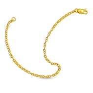 Top Cash Jewellery 916 Gold Fancy Rope Bracelet