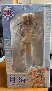 日版 Orchid Seed 1/7 女神計劃 (可脫) Movic 09 Sekirei Tsukiumi 月海 PVC