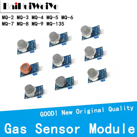 Detection Smoke Methane Liquefied Gas Sensor Module For Arduino Starter DIY Kit MQ-2 MQ-3 MQ-4 MQ-5 