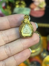 龍婆培師傅非常早期的2517年掩面佛和崇迪