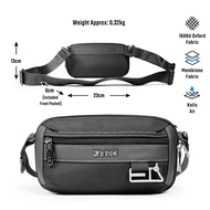 LEASTAT Men Waist Bag | Chest Crossbody Clutch Pouch | Multifunction Belt Bag for Casual & Travel Us