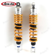 Arashi 425mm CNC Adjustable Rear Shock Absorbers Suspension For HONDA Silver Wing 600 2002 2003 2004