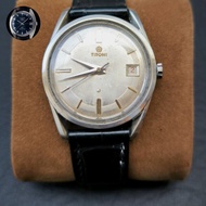 Titoni 77 Jewels Gold Coin Mulus Swiss automatic bukan Longines omega