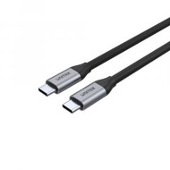 2M USB Type-C PD100W全功能線 | USB3.2 Gen1 5Gbps數據傳輸(實際測試速度約為8Gbps | USB PD100W 快充 | 4K 60Hz 影像輸出 | 適用 MacBook USB集線器 USB-C 顯示器| C14091ABK