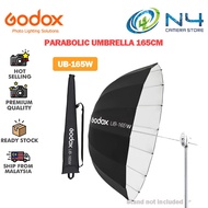 Godox UB-165W 165cm Parabolic Black White Reflective Umbrella Studio Light Umbrella