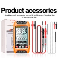 PANTHON เครื่องทดสอบทรานซิสเตอร์อุณหภูมิความต้านทานความจุ9999ตัวปรับระยะดิจิตัล SZ02 SZ01มัลติมิเตอร