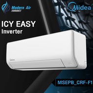 MIDEA เครื่องปรับอากาศ Midea ICY Easy  Inverter  รุ่น MSEPB-CRF-F1 (ส่งเฉพาะเครื่อง)