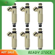 [In Stock] 6PCS Fuel Injector 23250-20040 23209-20040 for Toyota Camry Highlander Lexus ES330 3.3L Replacement Accessories