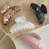 Mirae Minimalist French Style Claw Clip Casual Workwear Dreamy Marble Hair Clip Women Hair Accessori