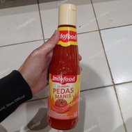 Indofood sambal PEDAS MANIS saus botol besar 335ml
