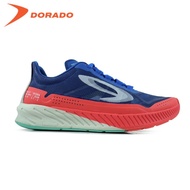 910 Nineten Geist Ekiden Sepatu Running - Biru Teal/Merah Coral