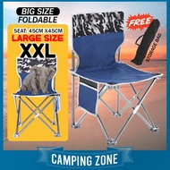 Foldable Camping Chair XXL Kerusi Camping Lipat Outdoor Chair Portable Camping Chair Kerusi Healing Kerusi Memancing