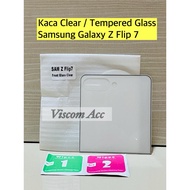 Clear Z Flip 7 / Tempered glass Samsung Z Flip 7 Clear / glass Z Flip 7 / Anti-scratch z Flip 7
