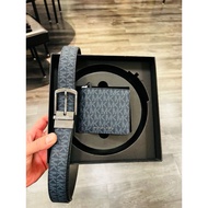 Mk belt and wallet set