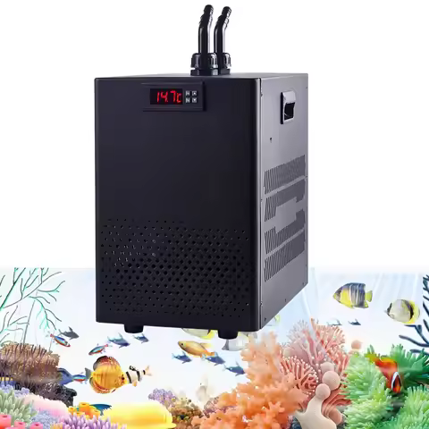 160L/300L Aquarium Chiller Hydroponic Water Chiller with Quiet Refrigeration Compressor for Saltwate