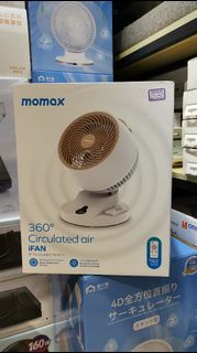 MOMAX IF12W iFan 空氣循環扇 (實店門市-香港行貨一年保養)