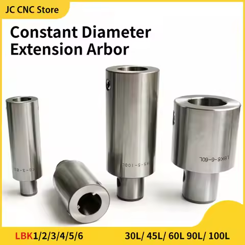 1PCS LBK Extension Arbor Constant Diameter Lengthening Bar BT30 BT40 Tool Holder for Fine Boring Hea