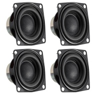 4pcs 2inch 4Ohm 10W Full Range Audio Speaker Stereo Woofer Loudspeaker for Arduino (4pcs)